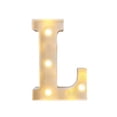 thumbnail image 1 of Fiudx Lámpara con Letras Led Decorativas, Luz Nocturna Tipo Marquesina, Decoración Versátil para El Hogar, Celebraciones de Cumpleaños y Bodas, Ambiente Romántico, Fácil de Usar con Pilas., 1 of 6