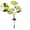 Yellow, variant on Solar Flower Light, Solar Garden Light Garden Decor Solar Outdoor Light Decorative Garden Light Solar Powered Waterproof Solar Flower for Outdoor Space Decoration Yard Decoration