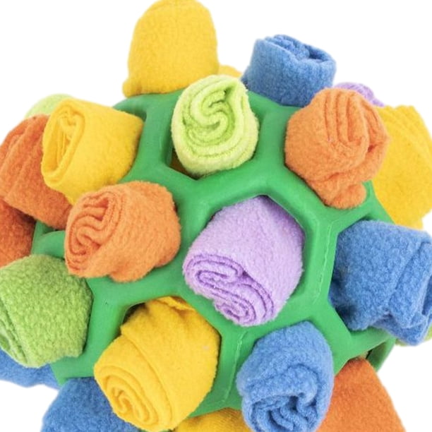 Pelota Para Perro Juguete de entrenamiento de nariz para perro, juguete educativo de entrenamiento de mascotas lavable portátil (verde)