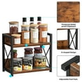 thumbnail image 3 of axGear Countertop Shelf Organizer 2 Tier Kitchen Spice Rack Office Table Organizer, 3 of 7