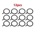 thumbnail image 1 of Metal Curtain Rings Curtain Rod Hooks Voile Heavy Duty Rings Curtain Circles Curtain Iron Rings With Earrings Curtain Rod Hooks, 1 of 9