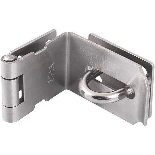 Birdeem Fermoir de Porte à Angle Droit en Acier Inoxydable Extra Épais Style à Rotation à 90 Degrés avec Vis