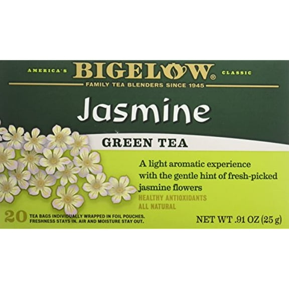 Bigelow Jasmine Green Tea Bags - 20 Ct - 3 Pk