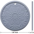 thumbnail image 4 of Kiplyki Silicone Trivet Mat Set with 3 Carved Patterns Hot Pot Holder Hot Pads, 4 of 4