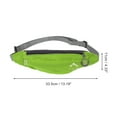 thumbnail image 4 of Unique Bargains 1 Pc Breathable Running Belt Night Running Fanny Pack for Sports to Carry Phone Keys Green, 4 of 6