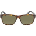 thumbnail image 2 of Gucci Green Rectangular Tri-Color Men's Sunglasses GG0340S 008 58, 2 of 3