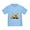 Baby Blue, variant on - 3D Music Notes Explosion T Shirt - Cute Toddler T-Shirt, 100% Cotton