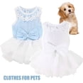 thumbnail image 2 of Good Texture Pet Clothes - Cotton Princess Dress Photography Costume - Eye-Catching Wear-Resistant Dog Outfit for Spring, 2 of 8