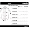 thumbnail image 4 of Camisa Wrangler Bordada Lisa Algodón Premium Para Hombre, 4 of 4