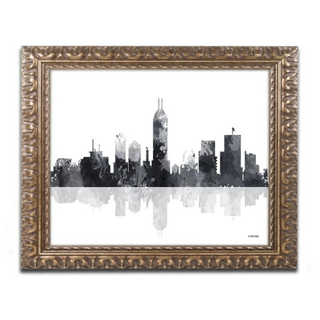 trademark fine art indianapolis indiana skyline bg 1 canvas art by