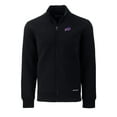 thumbnail image 2 of Men's Cutter & Buck Black Buffalo Bills Big & Tall Roam Eco Recycled Full-Zip Jacket, 2 of 3
