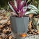 thumbnail image 4 of Kearding Maceta de autorriego para flores, maceta automática para jardín, capa de plástico, cuerda para interior, práctica plantación Jardín y Patio Blanco/L, 4 of 6