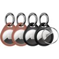 thumbnail image 1 of Lot de 4 Étui AirTag avec Porte-Clés [Design Verrouillable][Léger][Protection contre les Rayures], Support Sécurisé Protecteur, 1 of 5
