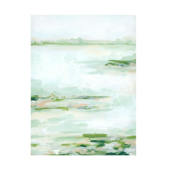 Trademark Fine Art June Erica Vess Verdant Marsh II Canvas Wall Art