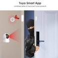 thumbnail image 4 of Aubess Tuya WiFi Smart Door Sensor Smart Home Door Open/Closed Detectors Window Sensor, 4 of 5