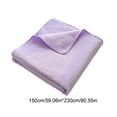 thumbnail image 2 of Muslin Blanket 100% Organic Cotton Throw Large 60" x 90" for Bed Couch Summer Gauze Blanket for Adults Lightweight and Breathable, 2 of 6