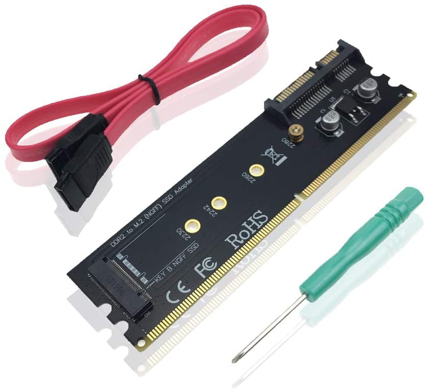 A ADWITS SATA III 6Gb/S to M.2 (NGFF) B-Key 2230/2242/2260/2280 SATA