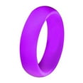 thumbnail image 5 of Opolski 7Pcs Women Fashion Silicone Soft Shiny Glitter Finger Rings Party Jewelry Gift, 5 of 7