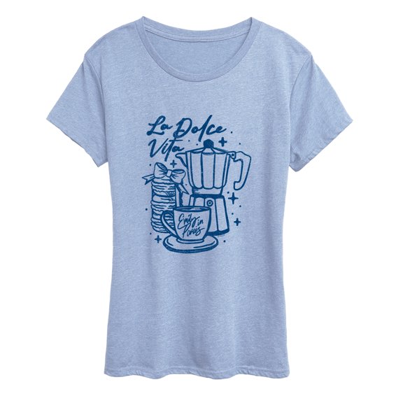 Emily in Paris - Coffe Pot & Macarons - Women's Short Sleeve Graphic T-Shirt