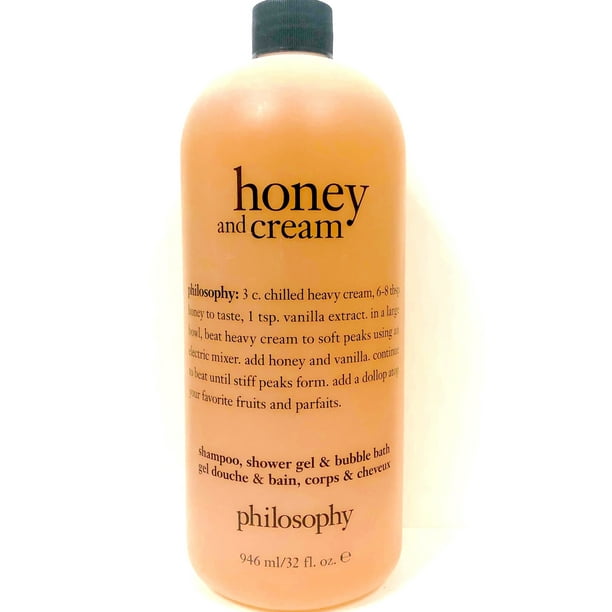 Philosophy Honey and Cream Shampoo, Shower Gel & Bubble Bath 32 Oz