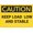 Warning Sign 3, variant on Caution Keep Out from Under Crane Loads Metal Sign 12 x 8 Inches - Rust-Free Aluminum, UV Ink Printing, Durable Weatherproof Outdoor Use for Home, Construction