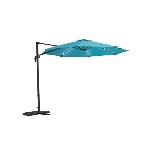 Hanging Umbrella Offset Outdoor Parasol w/lights - Walmart ... Hanging Umbrella Offset Outdoor Parasol w/lights - Walmart ... on {keyword}