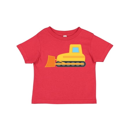 

Inktastic Bulldozer Construction Truck Gift Toddler Boy or Toddler Girl T-Shirt