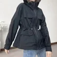 thumbnail image 1 of -Chaqueta cortavientos Vintage para mujer, abrigo estético de gran tamaño con cremallera, protector solar, moda coreana, Verano, 1 of 5