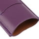 thumbnail image 4 of M Buder Funda Para Puros Estilo Vintage Hecha A Mano Elegante Estuche Portátil De 2 Dedos Para Viajes Fiestas Y Negocios Humidor Compacto Morado, 4 of 9