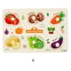 thumbnail image 1 of Tablero de madera con alfabeto y números | Juguete educativo para niños pequeños | Actividad para el desarrollo cognitivo y la coordinación ojo-mano, 1 of 1
