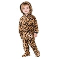 thumbnail image 6 of Pet Pjs - Cheetah Spots Pet Pjs Chenille Hoodie - Pet - XLarge (Fits Up to 75 lbs), 6 of 6