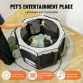 thumbnail image 4 of VEVOR Foldable Pet Playpen 36 inch Portable Dog Playpen Crate Kennel for Cat, 4 of 9