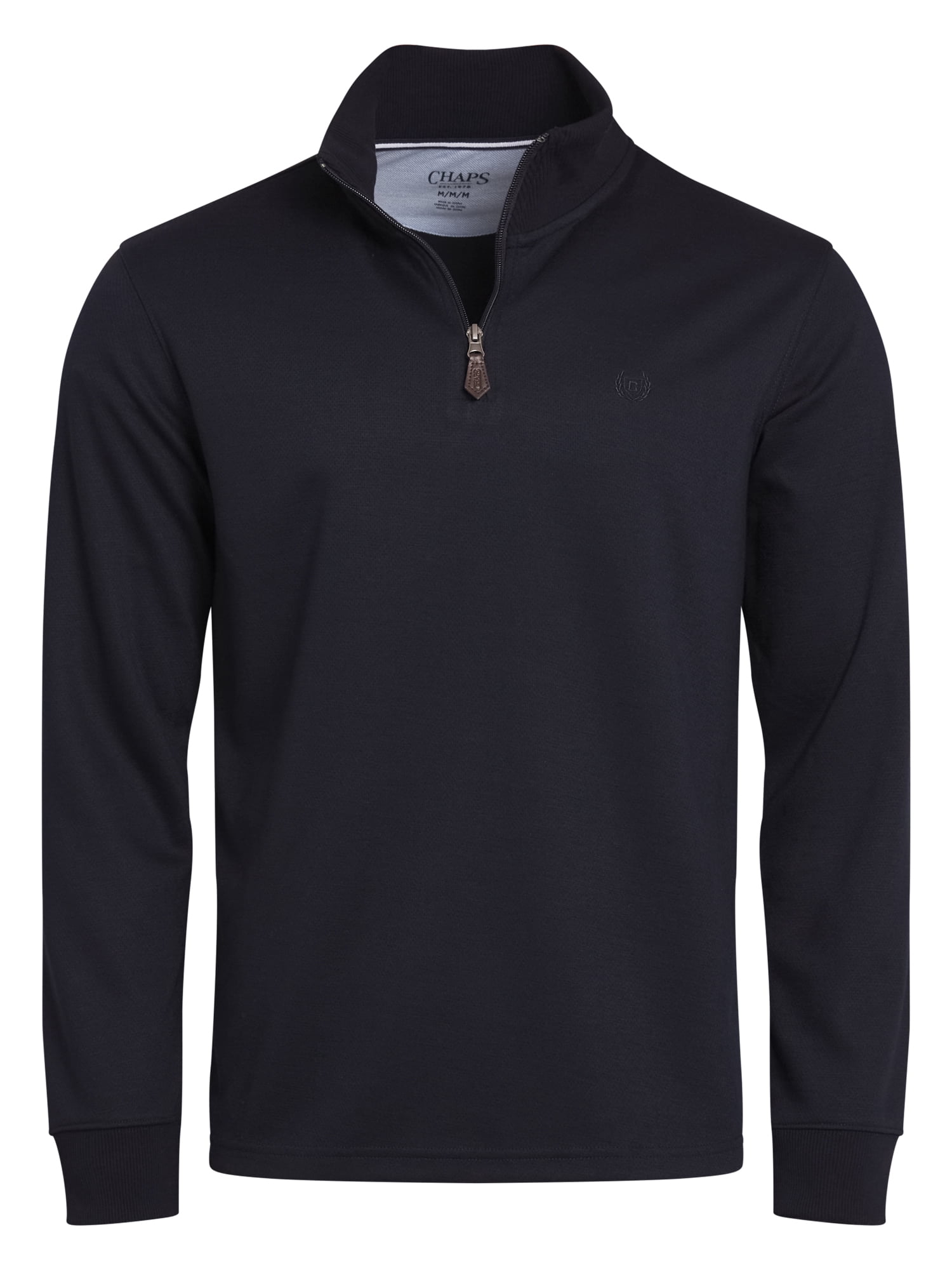 Chaps Men's & Big Men's Camden Quarter Zip Knit Sweater, Sizes S-2XL
