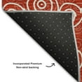 thumbnail image 7 of Dalyn Rugs Premium Machine Washable Mayfield AMF728 Red 8' x 10' Rug, 7 of 7