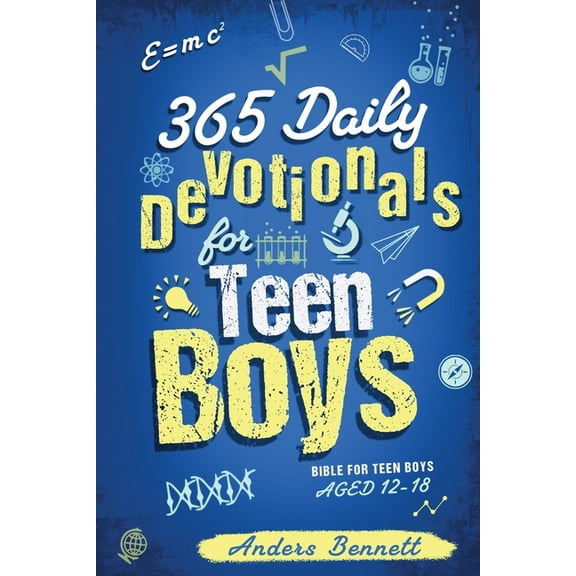 365 Daily Devotionals for Teen Boys: Bible for Teen Boys Aged 12-18 (Economic Version), (Paperback)