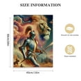 thumbnail image 2 of Nawypu  Warrior Wall Art Christian Warrior Knight Pictures Wall Decor Armor of God Warrior Canvas Prints Lion Jesus Painting Modern Home Artwork for Bedroom Living Room Office, 2 of 5