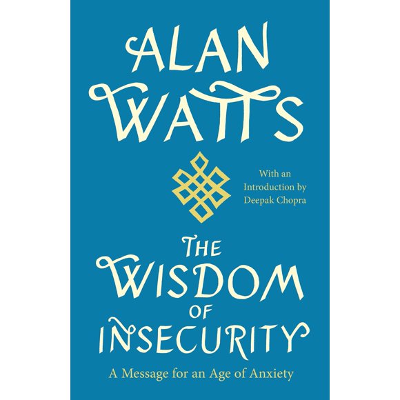 Libro The Wisdom of Insecurity Vintage Alan Watts Ingles 160 Paginas