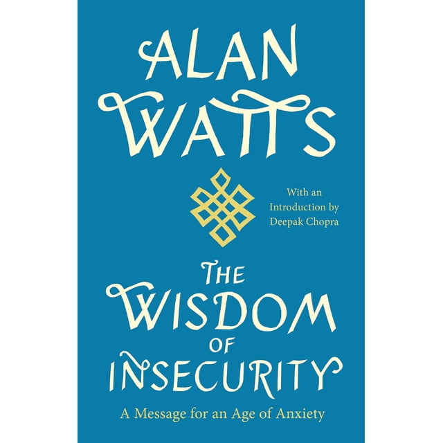 Libro The Wisdom of Insecurity Vintage Alan Watts Ingles 160 Paginas