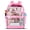 Pink, variant on Clear Backpack -Large Capacity Black Transparent Bookbag for School, Beach, Sports & Work | Durable Waterproof Design, Lightweight & Spacious 15" Backpack for All Ages