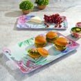 thumbnail image 4 of Spice by Tia Mowry Cinnamon Twist 2 Piece Decorated Melamine Serving Trays, 4 of 5