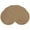 Brown, variant on 15 inch Round Placemats Set of 6, Cotton Polyester Woven Braided Place Mats, Washable Heat Resistant Circle Table Mats Dining Table Decor