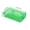 Green, variant on Transparent Plastic Pencil Box 2‑Pack – Large Capacity Multi‑Functional Storage Organizer with Secure Buckle, Drop‑Resistant Stationery Case for Office, Home & Art Studio – Blue