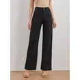 thumbnail image 1 of Tralilbee Women's High Rise Loose-Fit Straight-Leg Jeans, 1 of 6