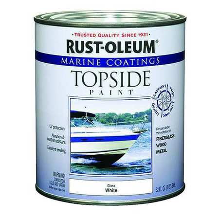 Rust Oleum 206999 White Topside Paint Alkyd Rust Oleum 206999 White Topside Paint Alkyd