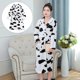 thumbnail image 2 of 1pc Coral Fleece Comfortable Sleepwear Fashionable Nightgown Warm Sleep Robes, 2 of 4