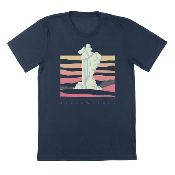 Yellowstone 1872 Humor Graphic Navy Mens T-Shirt