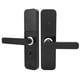 thumbnail image 2 of Cerradura de manija inteligente con WiFi, contraseña de huella digital, tarjeta de aplicación, desbloqueo de llave, funciona para puerta de entrada de madera de oficina en casa Tuya, 2 of 10