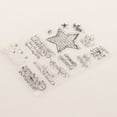 thumbnail image 6 of BQBQERT Christmas Star Silicone Clear Stamp Card Making Envelope Crafting Decoration Supplies for Adult, 6 of 6