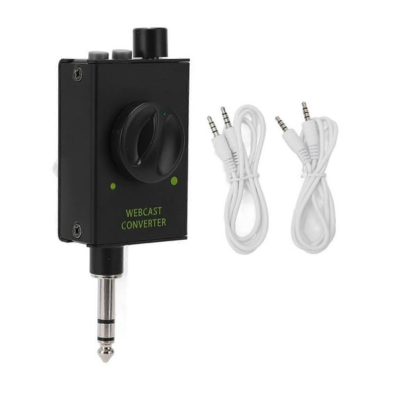Sound Card Converter, Multifunctional External o Adapter for Mixer, Live Recording, Computer Games