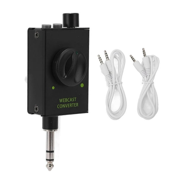 Sound Card Converter, Multifunctional External o Adapter for Mixer, Live Recording, Computer Games